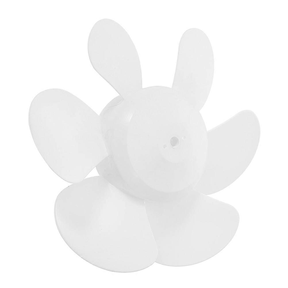 8-Inch Plastic Ventilation Fan Replacement 4Pcs for Table and Bathroom Fans Featuring Strong Airflow and Easy Maintenance