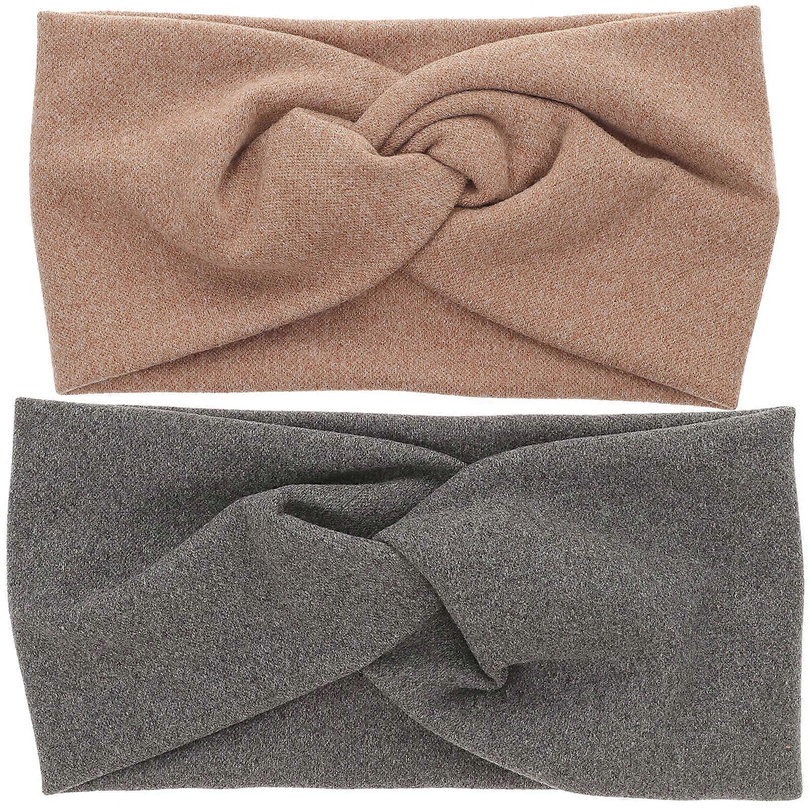 Yoga Headbands For Women 4 Pcs Assorted Color Elastic Hair Hold Accessories Daily Use Workout