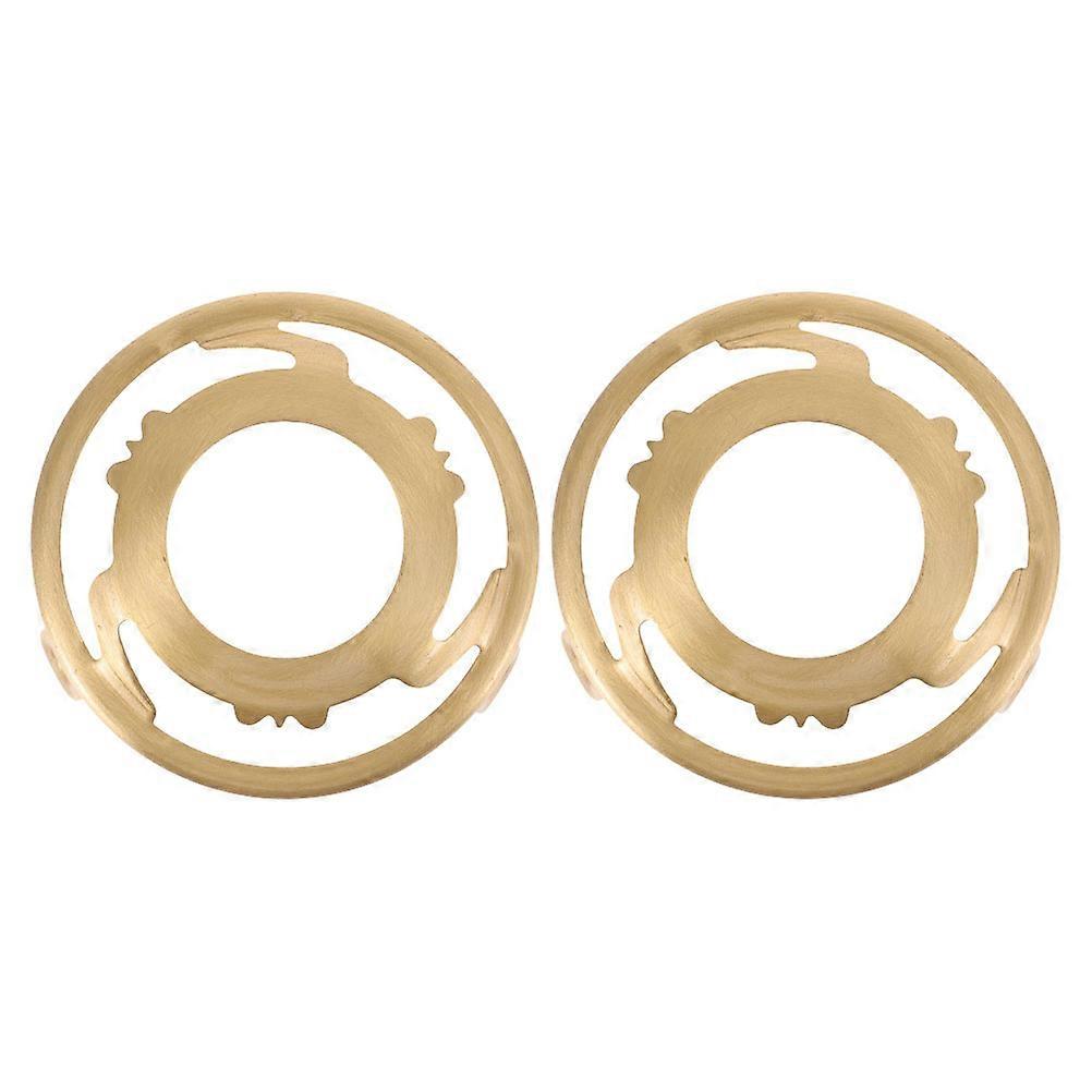 Metal Lamp Holder for Lampshade 6Pcs Copper Glass Shade Fixing Rings