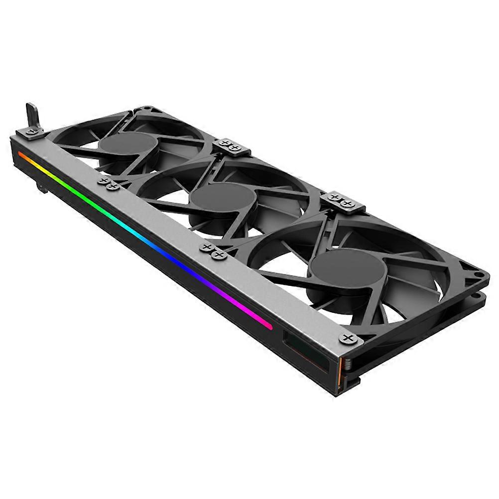 Computer Supply GPU Fan Cooler with Argb Lighting 3Pcs Bundle