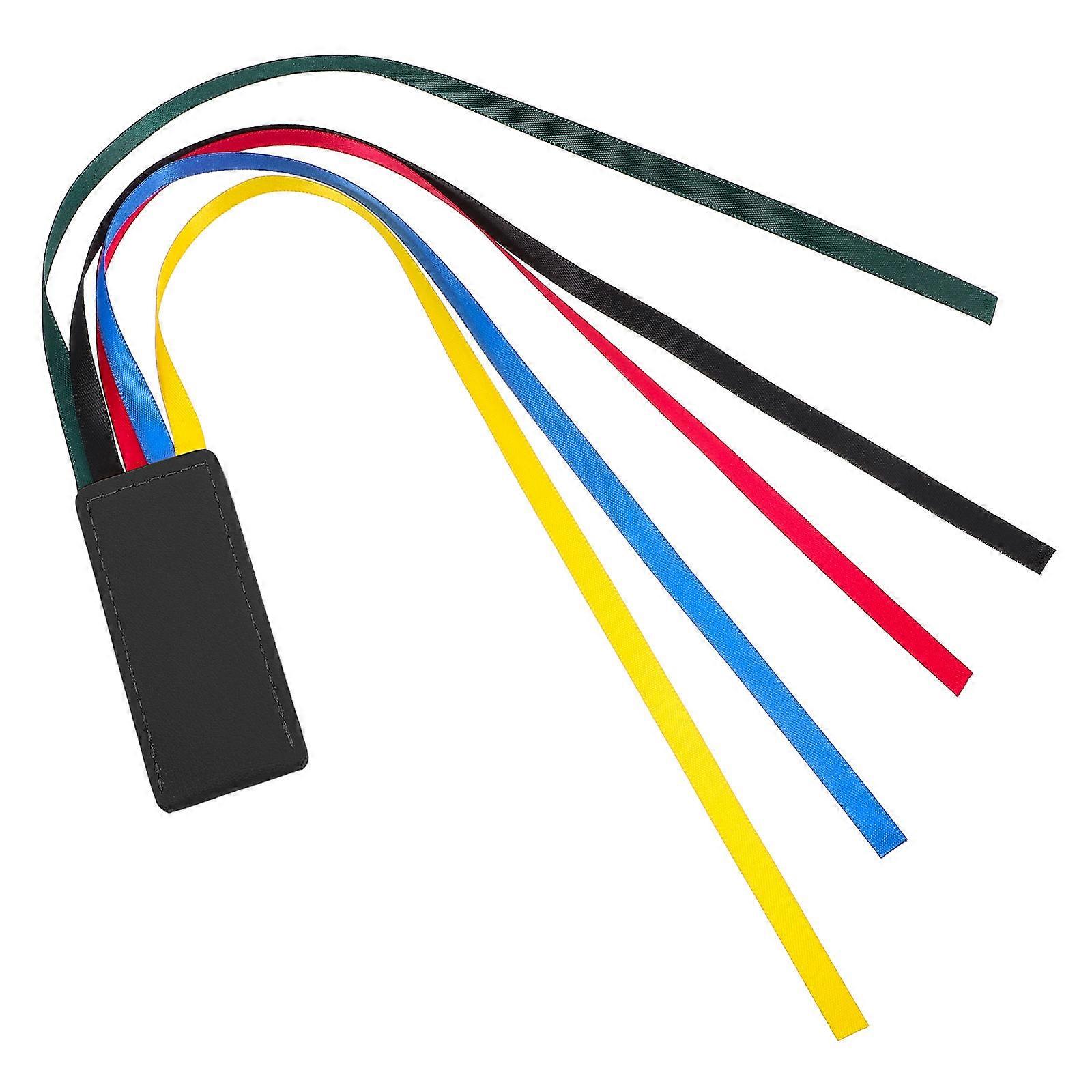 15Pcs Bible Ribbon Bookmark for Students Reading with PU Material