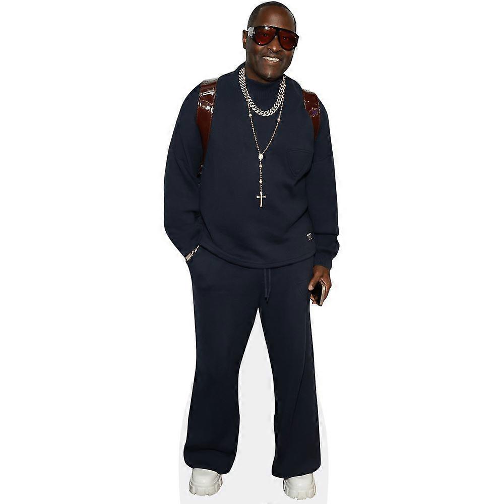 Johnny Gill (Blue Outfit) Cardboard Cutout (lifesize OR mini size). Standee. Stand Up.