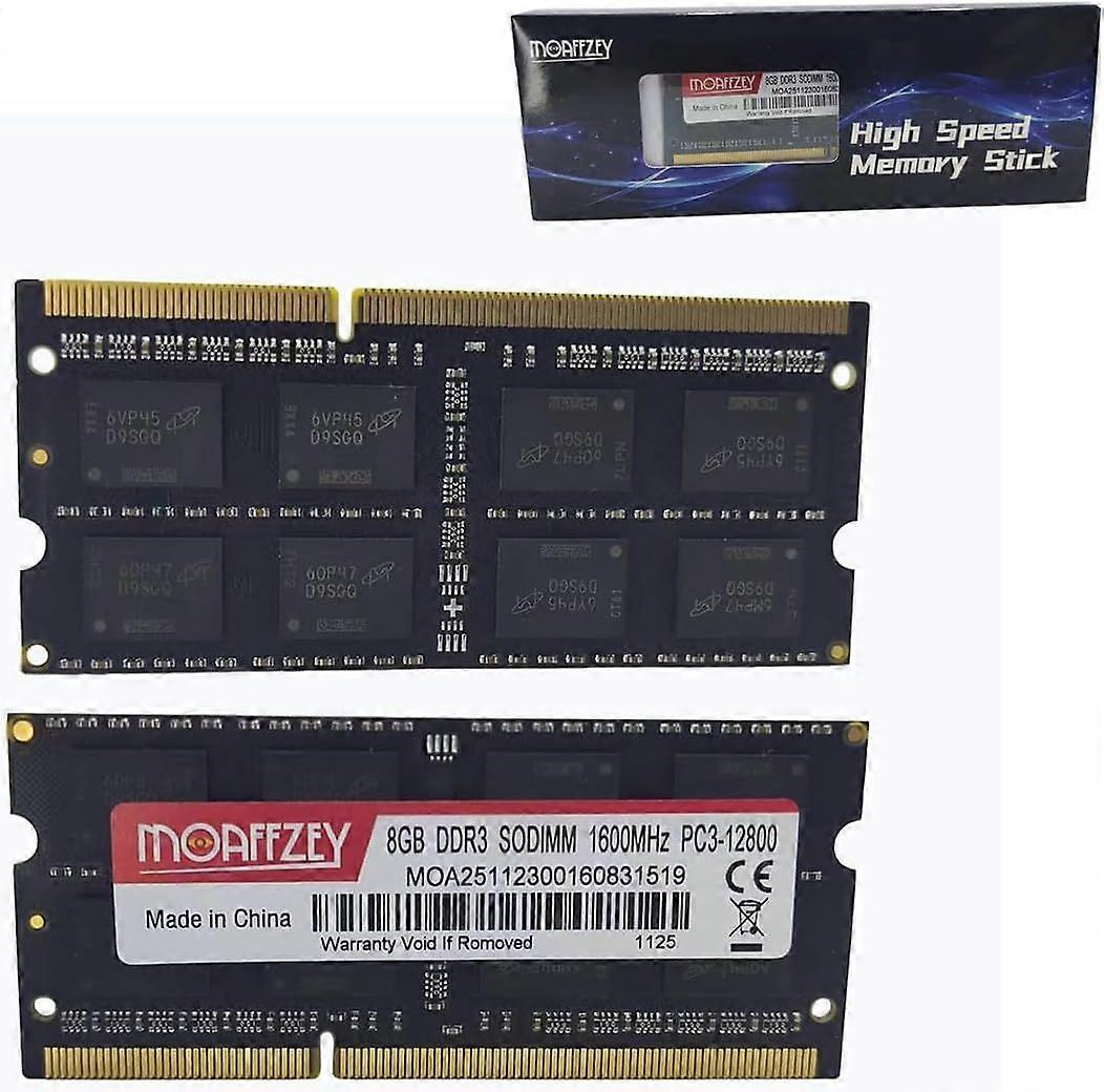 2025 Latest Model 1600MHz DDR3 RAM 16GB(2 * 8GB) 1.35V CL11 DDR3L (PC3-12800)