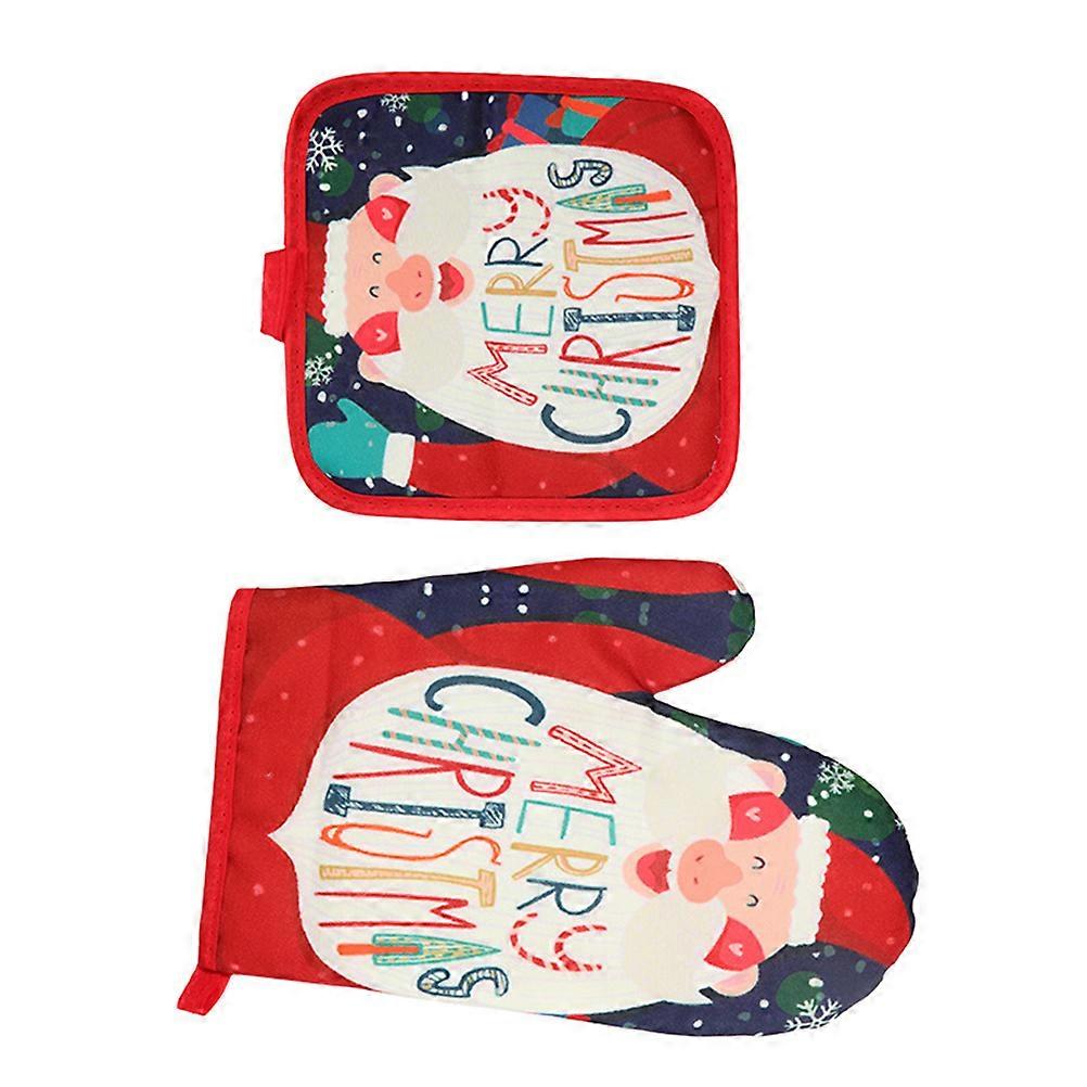Assorted Color Oven Mitt for Cooking 3Sets Baking Glove Pot Holder