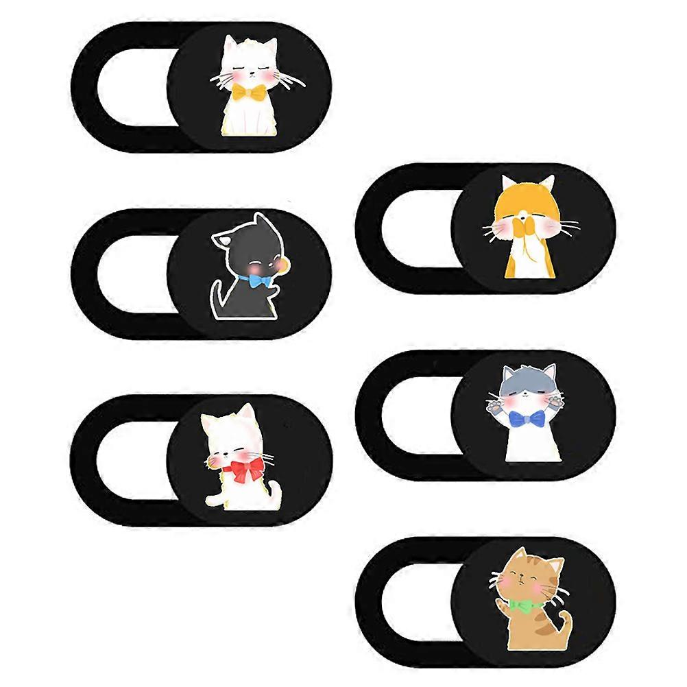 Webcam Cover Slide Blocker 12 Pcs Rectangular Shape Privacy Protection For Laptops Tablets Home Office