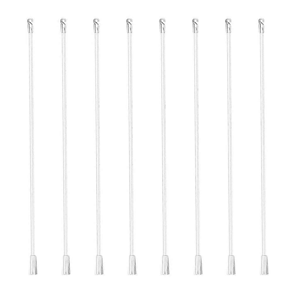 16Pcs Plastic Wand for Blinds Vertical Blind Wand Pulling Rod White