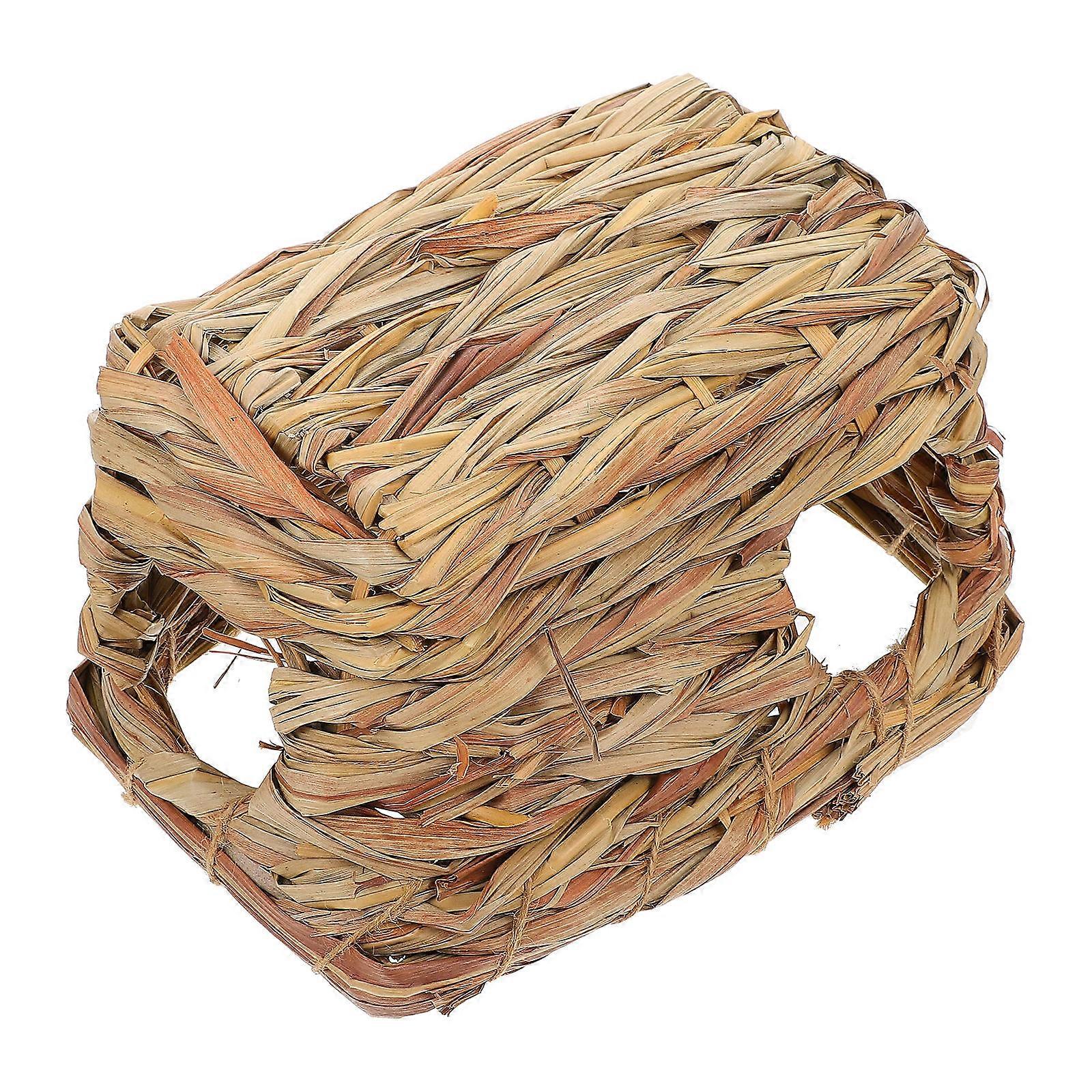 Hamster Hideout for Sleeping Nest 2Pcs Natural House