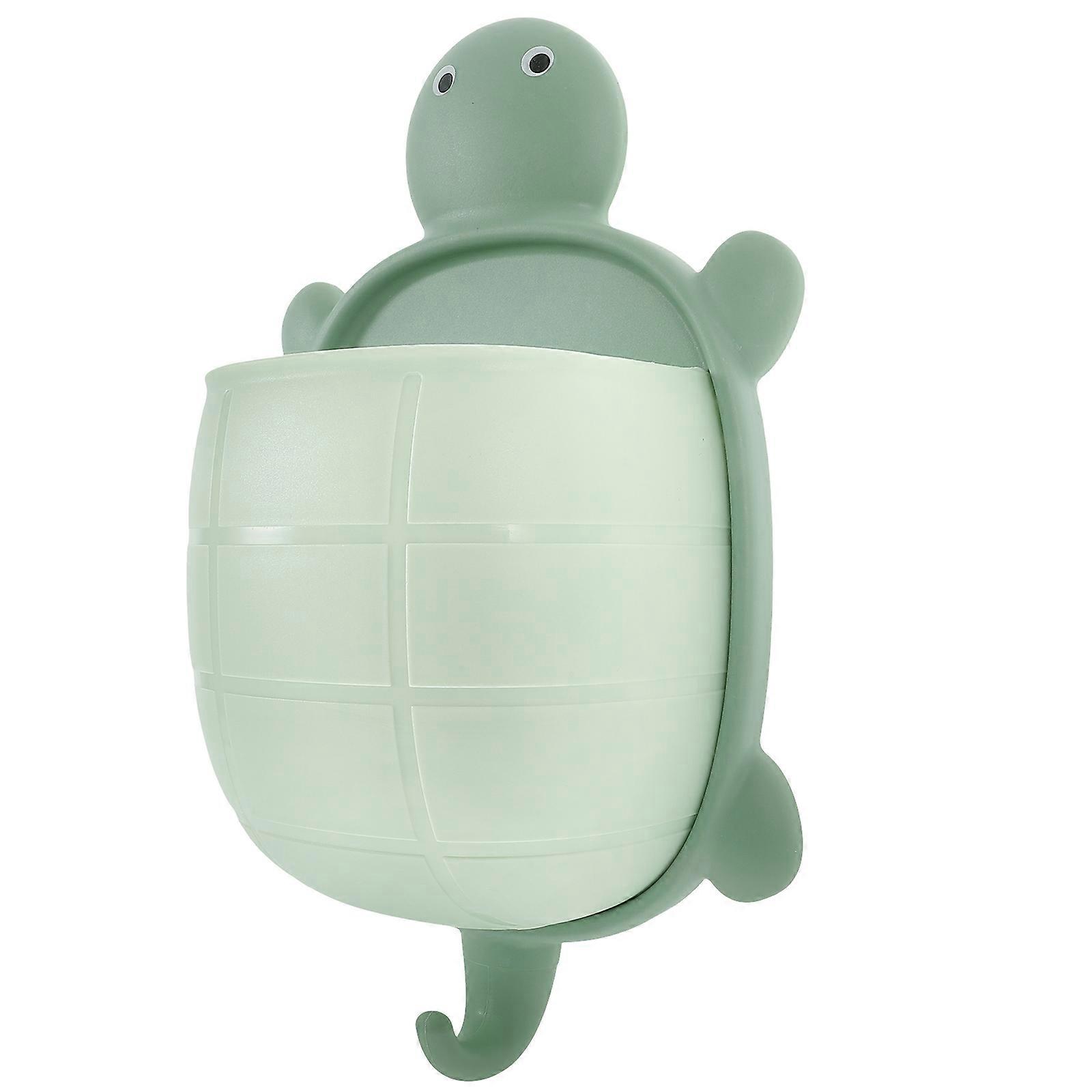 Toothbrush Holder Bathroom Organizer Turtle Model for Storage 2Pcs