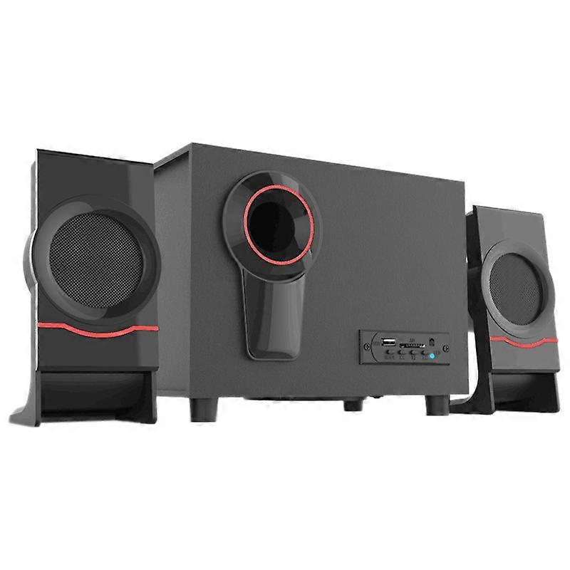 Computer Luidsprekers Houten 2.1 Multimedia Subwoofer Bluetooth Audio