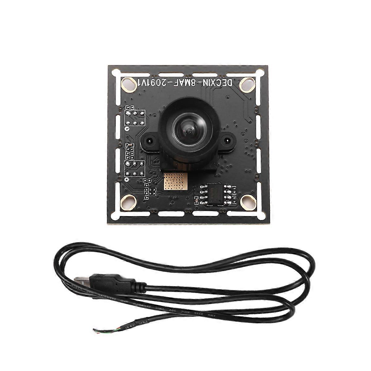 78Degree USB Camera Module 8 Million Fixed Focus HD Industrial Camera