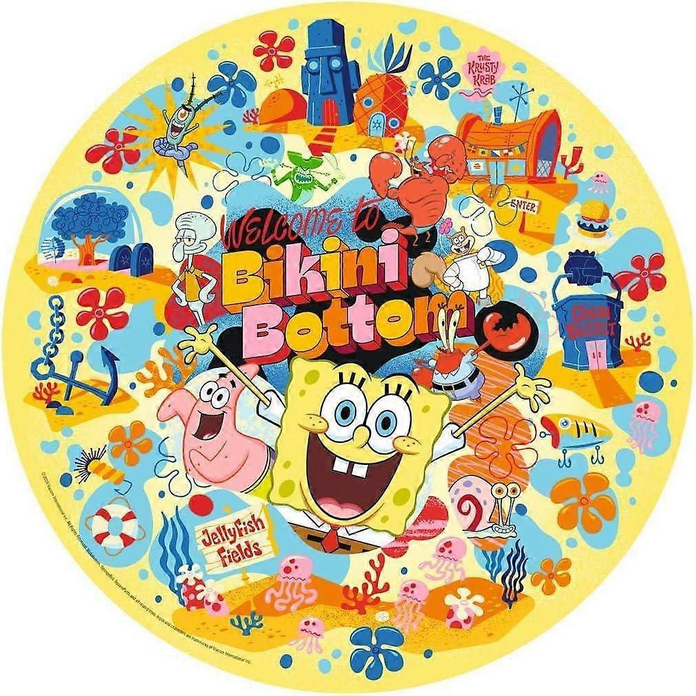 Ravensburger Spongebob Squarepants Circular Jigsaw Puzzle (500 Pieces)