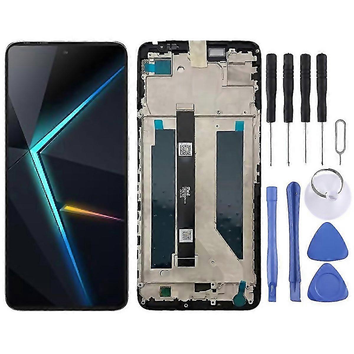 For Zte Nubia Neo 2 5g Z2352n Lcd Screen Digitizer Full Assembly With Frame Black