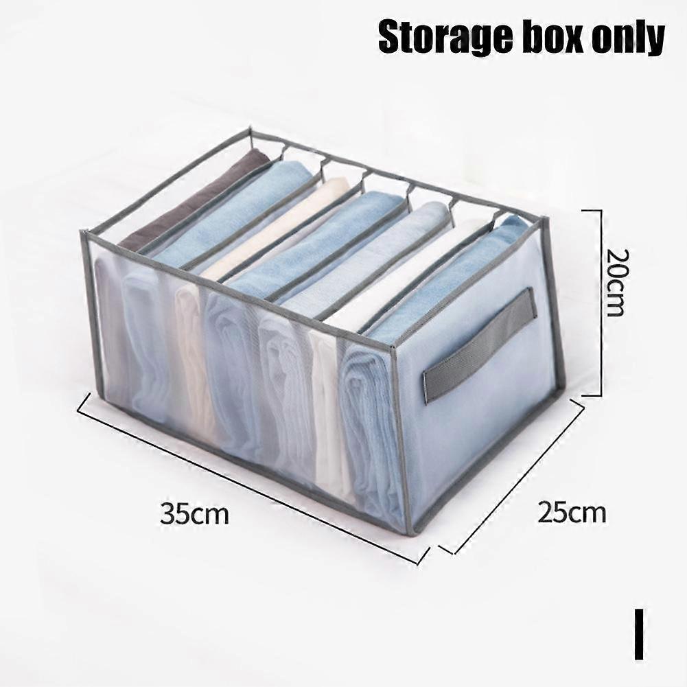 Bra Underwear Socks 3-in-1 Storage Bag 7 Compartment Organizer Nylon Mesh Drawer Design Space Saving Dustproof