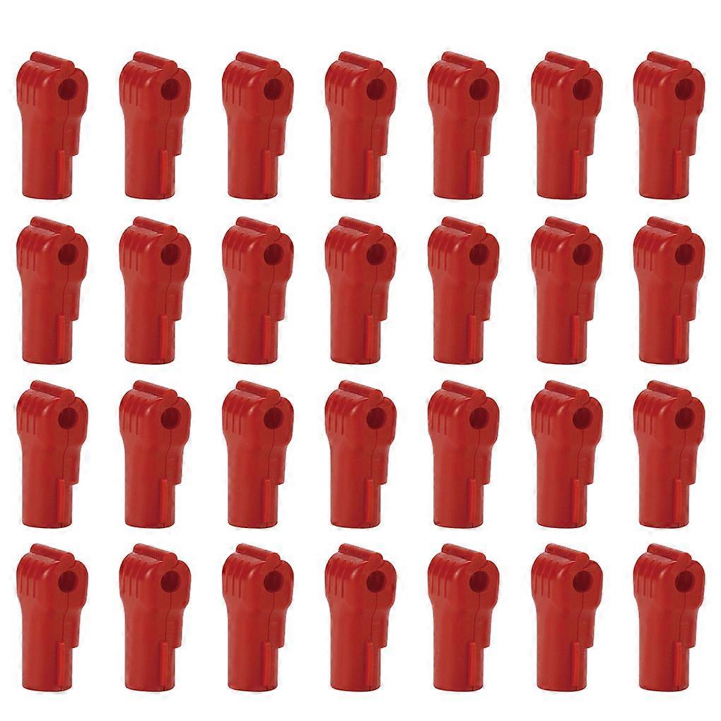 100pcs Display Hook Locks Shop Store Accessories Display ABS Plastic Security Stop Locks, 6mm