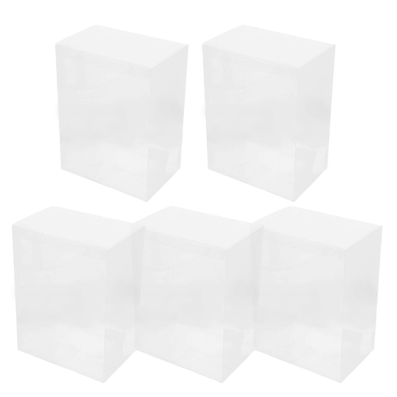 Transparent Collectible Display Case for Figure Protection with 15Pcs Set