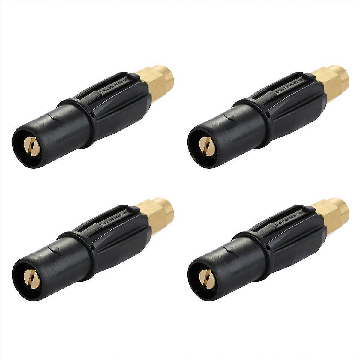 Brass Fan-Shaped Snow Foam Nozzle Self-Priming Nozzle for High Pressure Washer Generator Car Cleanin