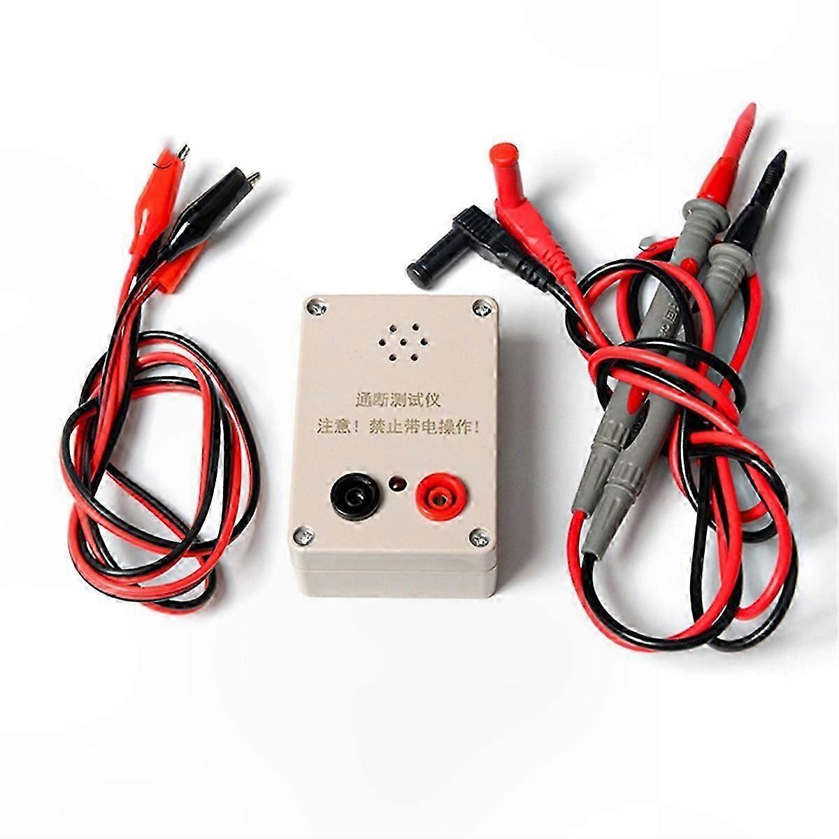 9V Buzzer Tester Kit for Electric Wire, PCB Cable Switch Testing Tool Set