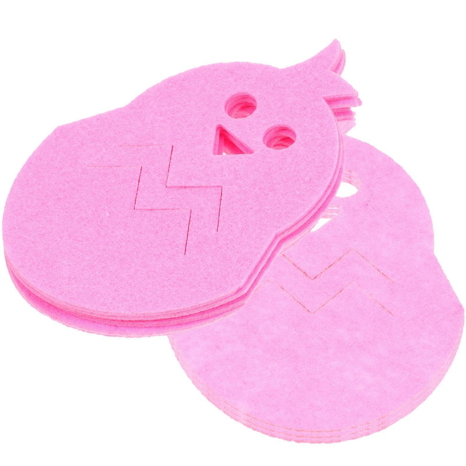 40Pcs Easter Cutlery Holder for Decoration Shape Utensil Bags