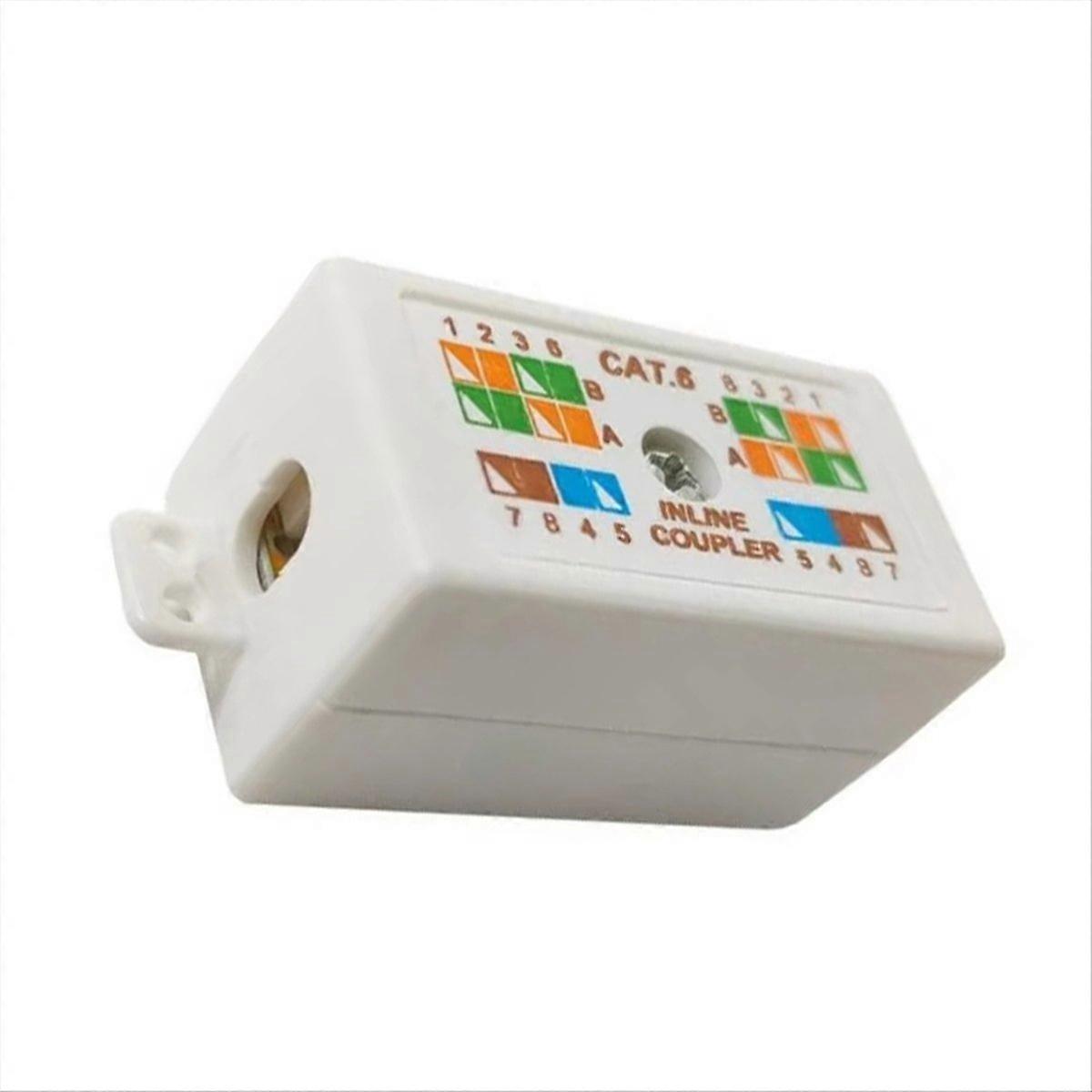 RJ45 Cat6 Junction Box for Ethernet Networking Cable Connection Accessories