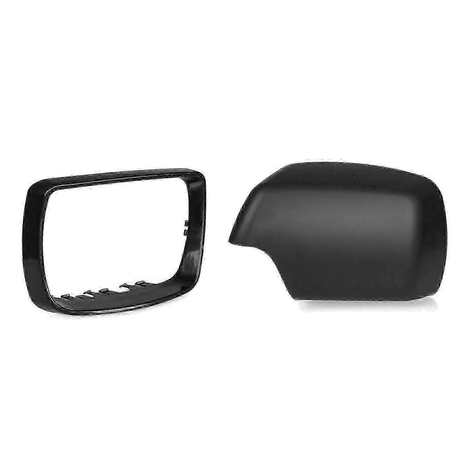 for - E53 X5 2000 2001 2002 2003 2004 2005 2006 Left Driver Side Rear View Mirror Cover Cap + Trim