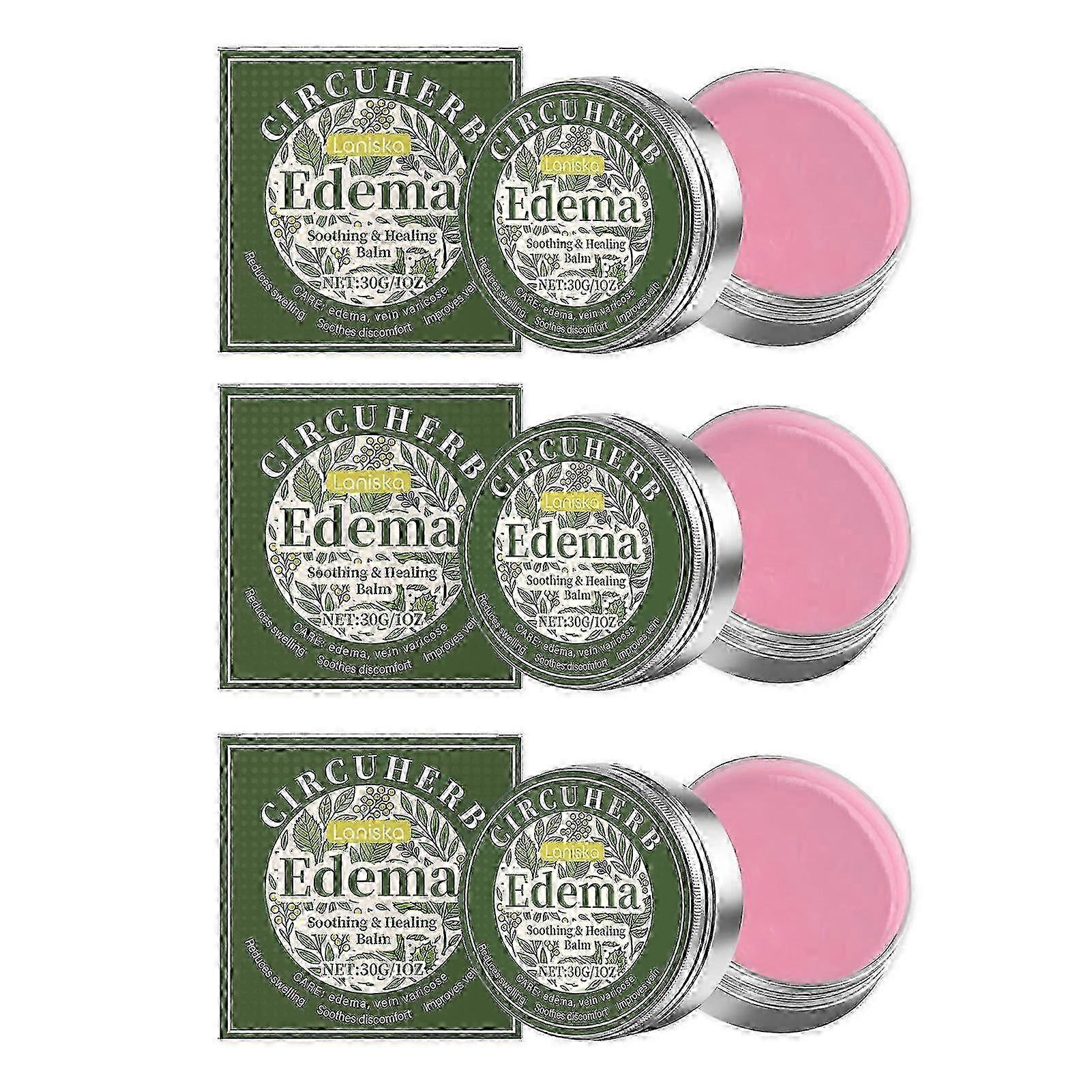 Balm for Edema Improves Vein Varicose for External Use