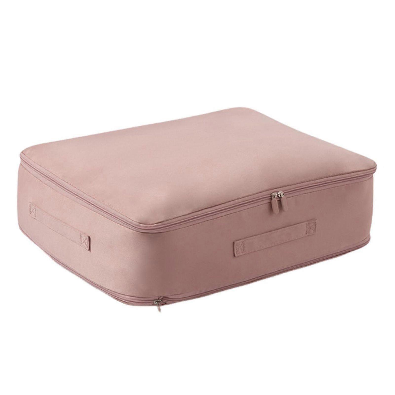 Bedding Storage Bag with Zipper Large Capacity Waterproof Space Saving Self Compression Organizer Comforter Packaging Cube