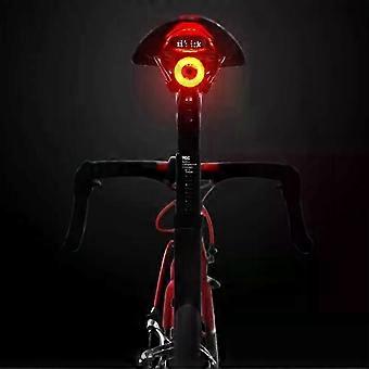 25-26 Bicycle rear light Bicycle waterproof rear light Smart brake sensor light -