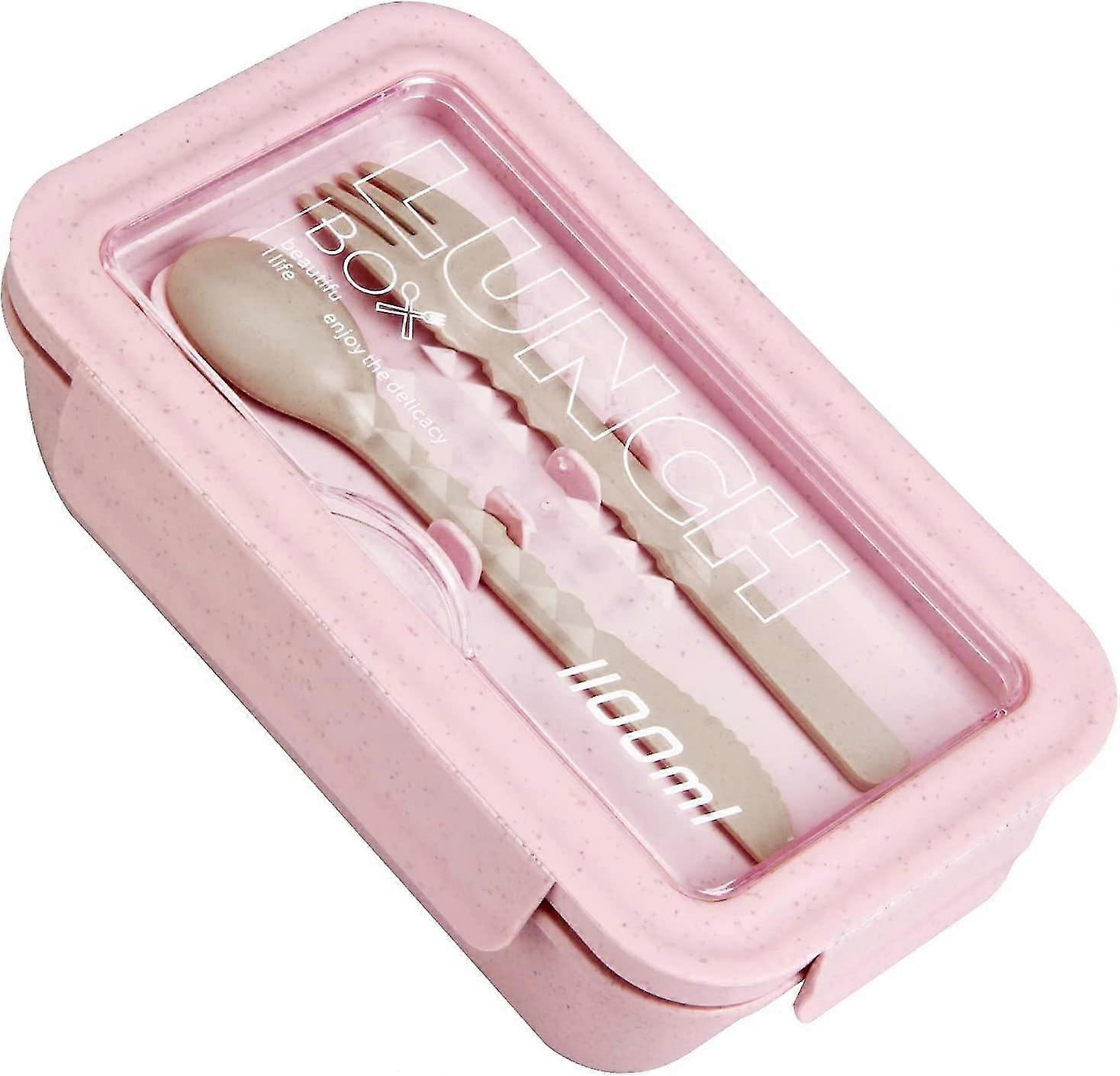 Lunch Box, Bento Box For Children, 1100ml, Leak-proof Lunch Box With Compartments