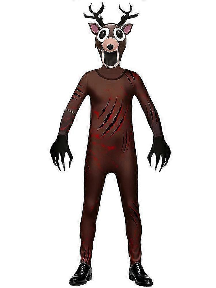 Guttekostyme 99 netter i skogen – Hjortemonster-skrekkspillantrekk