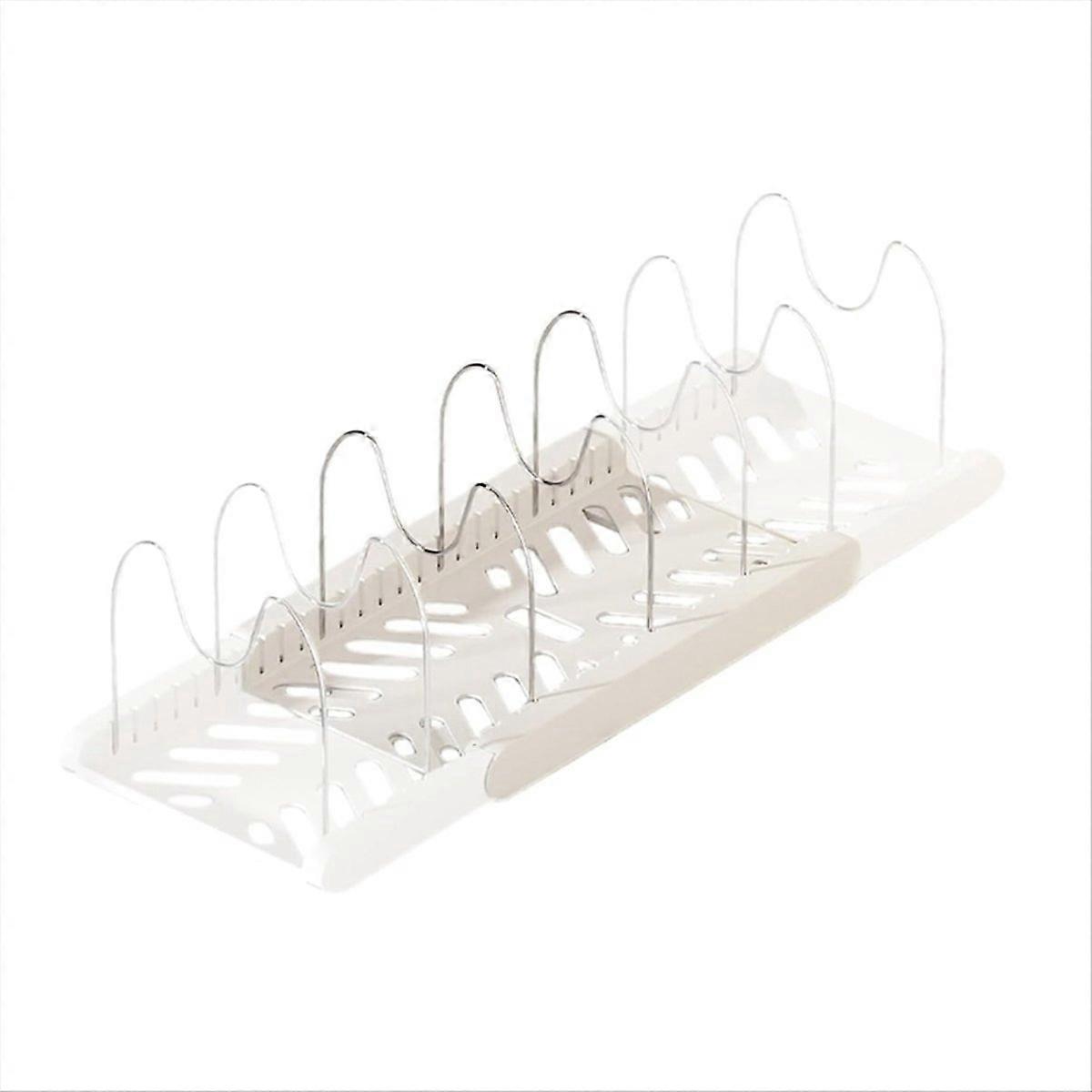 Pot Rack -Expandable Pan ,Pot Lid Holder with 7 Adjustable