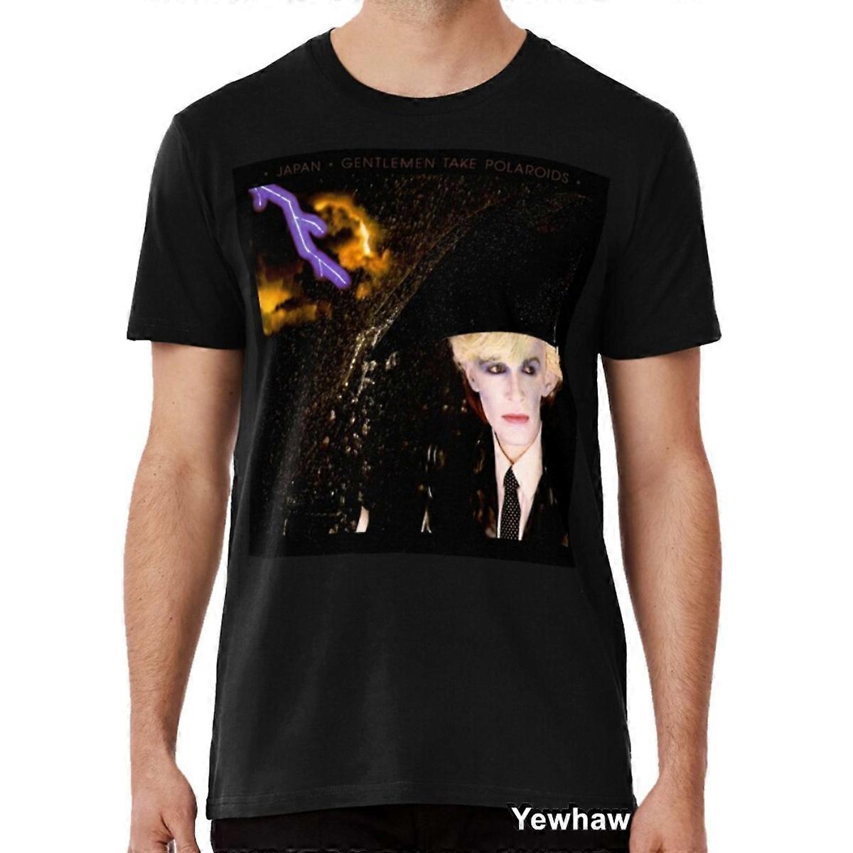 Japan Gentlemen Take Polaroids T-shirt band david sylvian tin drum synth pop