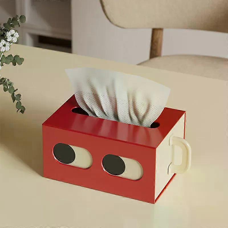 Tissue Box Table Napkin Rings Tissue Case Paper Box Container Solid Storage Box Home Table Decoration