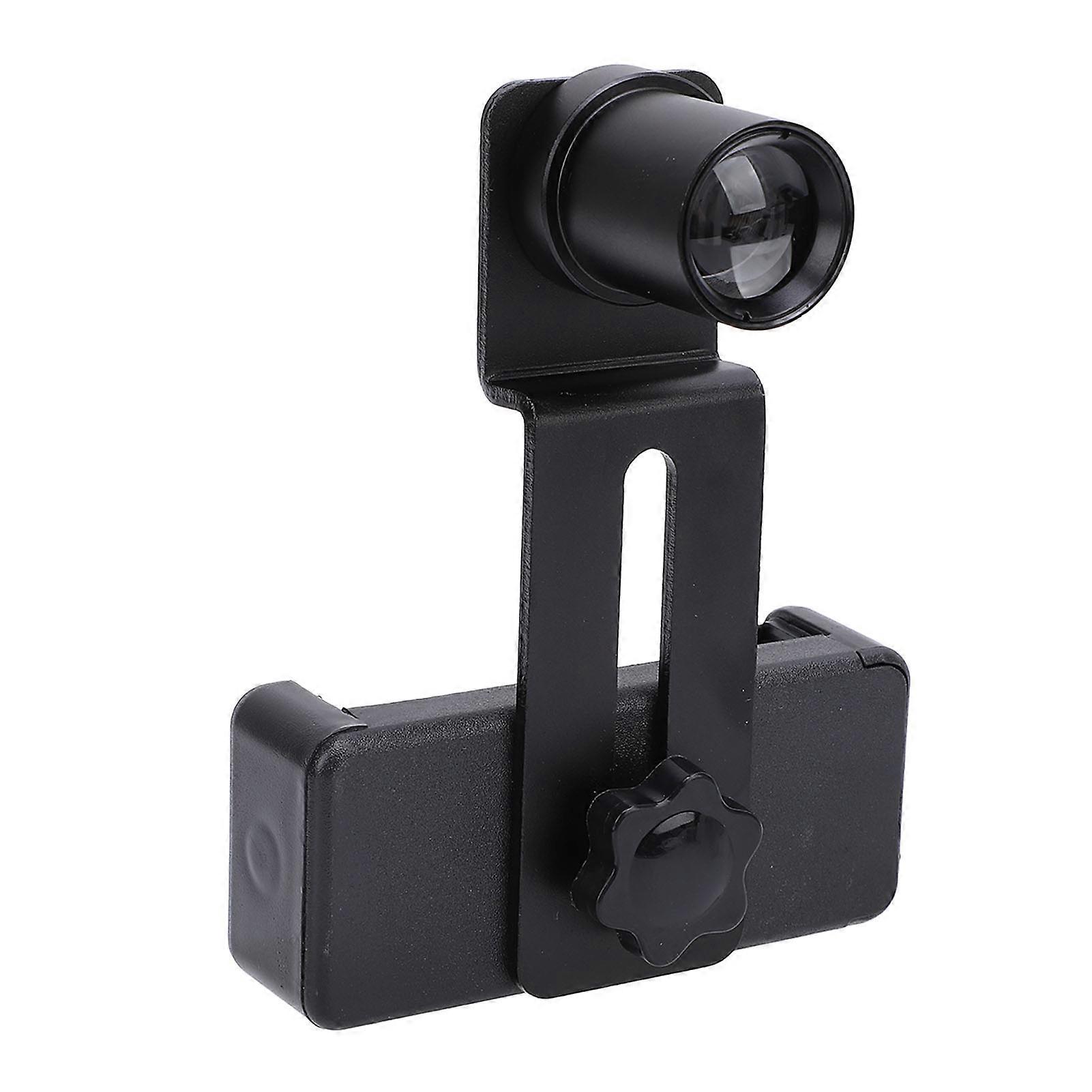 Microscope Lens Cellphone Adapter with 12.5X Eyepiece Microscope Smartphone Camera Adapter for Microscope Eyepiece Tube 23.2mm 