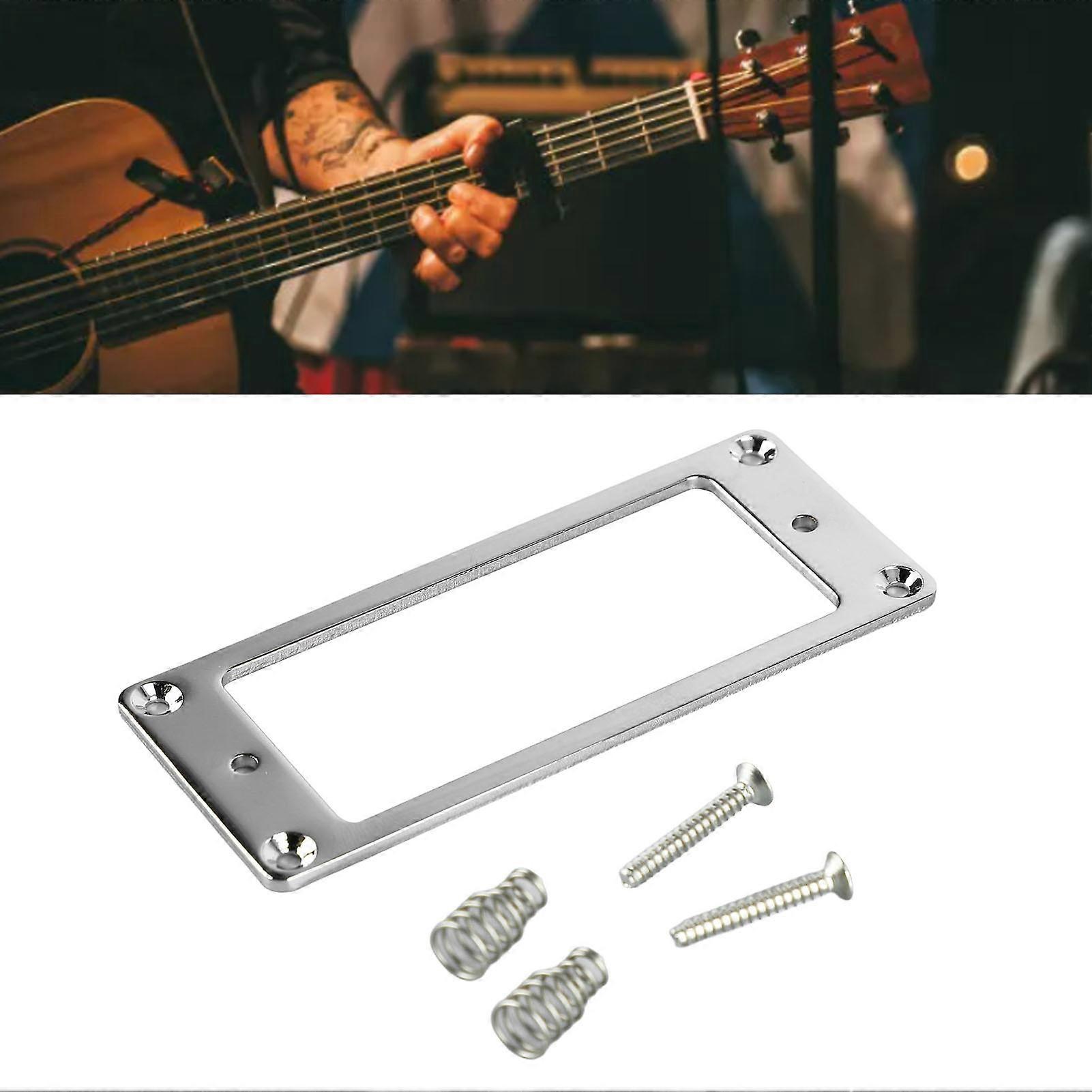 Gitarr Pickup Ram Pickup Monteringsring Metall Instrument Tillbehör för Utbyte 