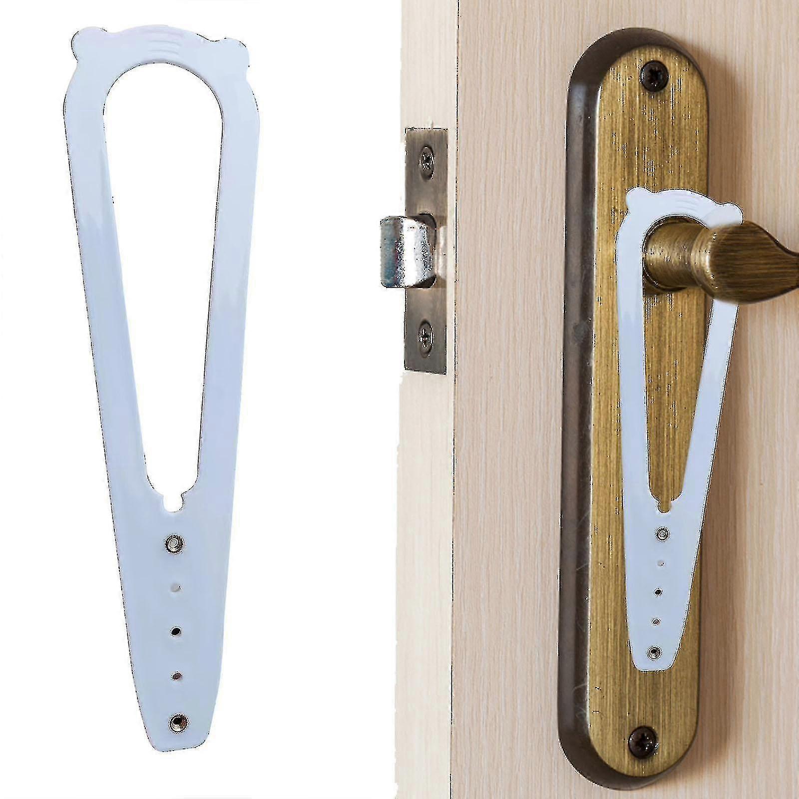 25-26 1pcs Cat Door Holder Latch, Flex Latch Strap, Child And Dog Proof Door Lock, Let's Cats In And Keeps Dogs Out