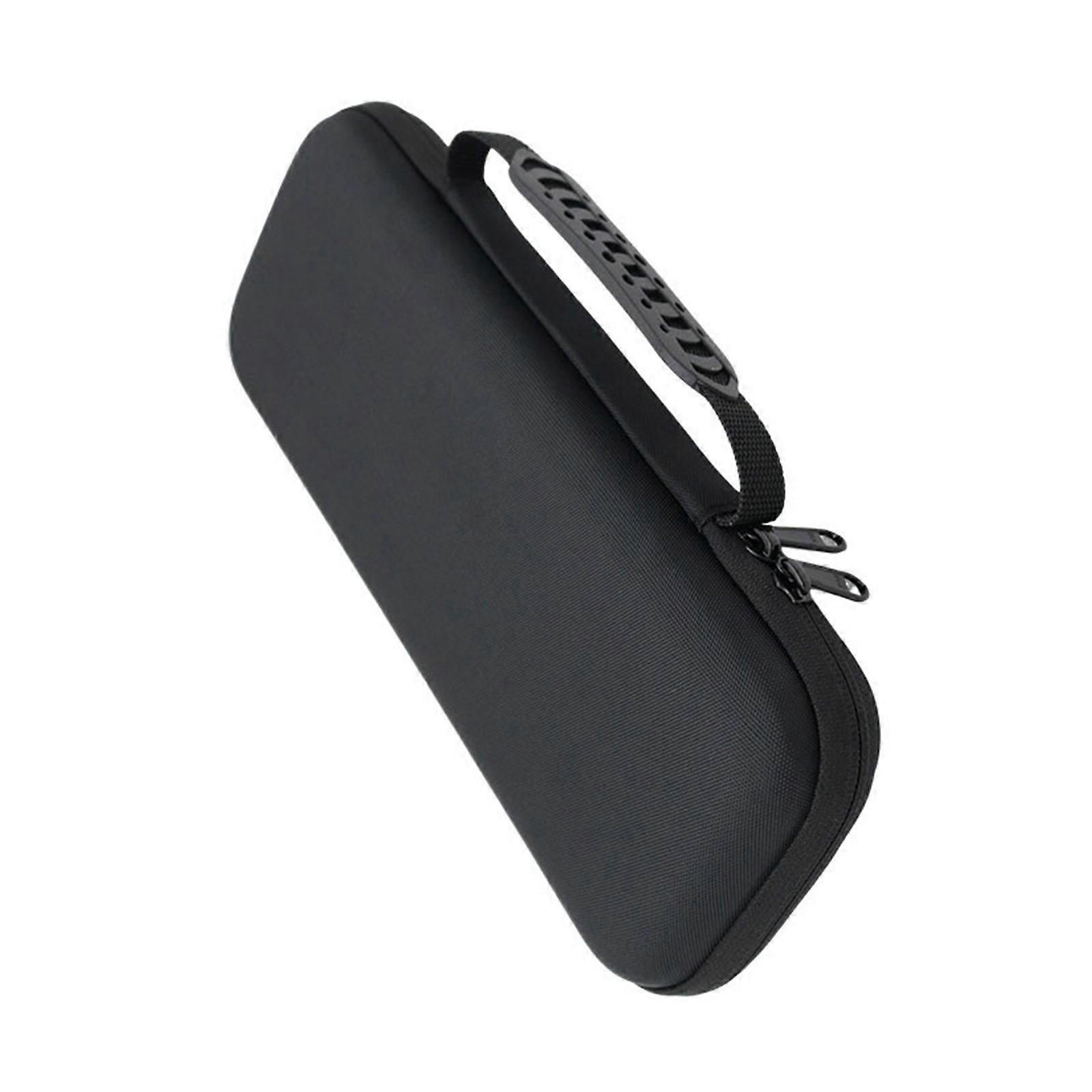 Double Zippers Storage Bag Hard Bag Pouch with Handle Shockproof Carry Case Protector Case for Waist Massager Multicolor