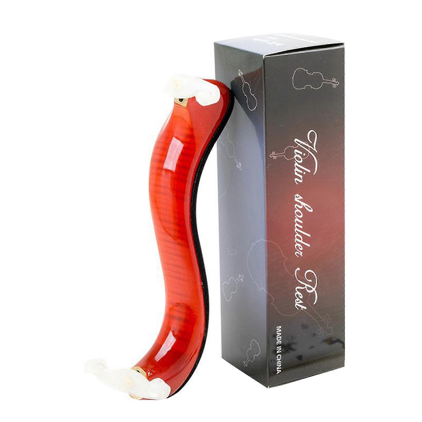 Nonslip Violin Shoulder Rest for 4/4 Size Violin Fiddle Shoulder Rest Collapsible Adjustable Violin Shoulder Pad Parts Multicolor