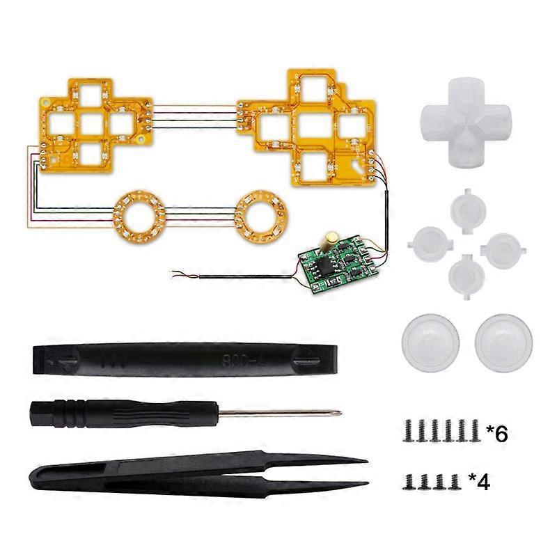 Multi-Colors Luminated D-pad Thumb Sticks LED Mod for  Controller Replace
