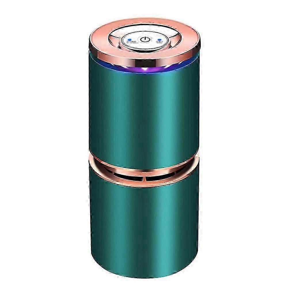 Ionic air purifier for smokers, portable and quiet for car