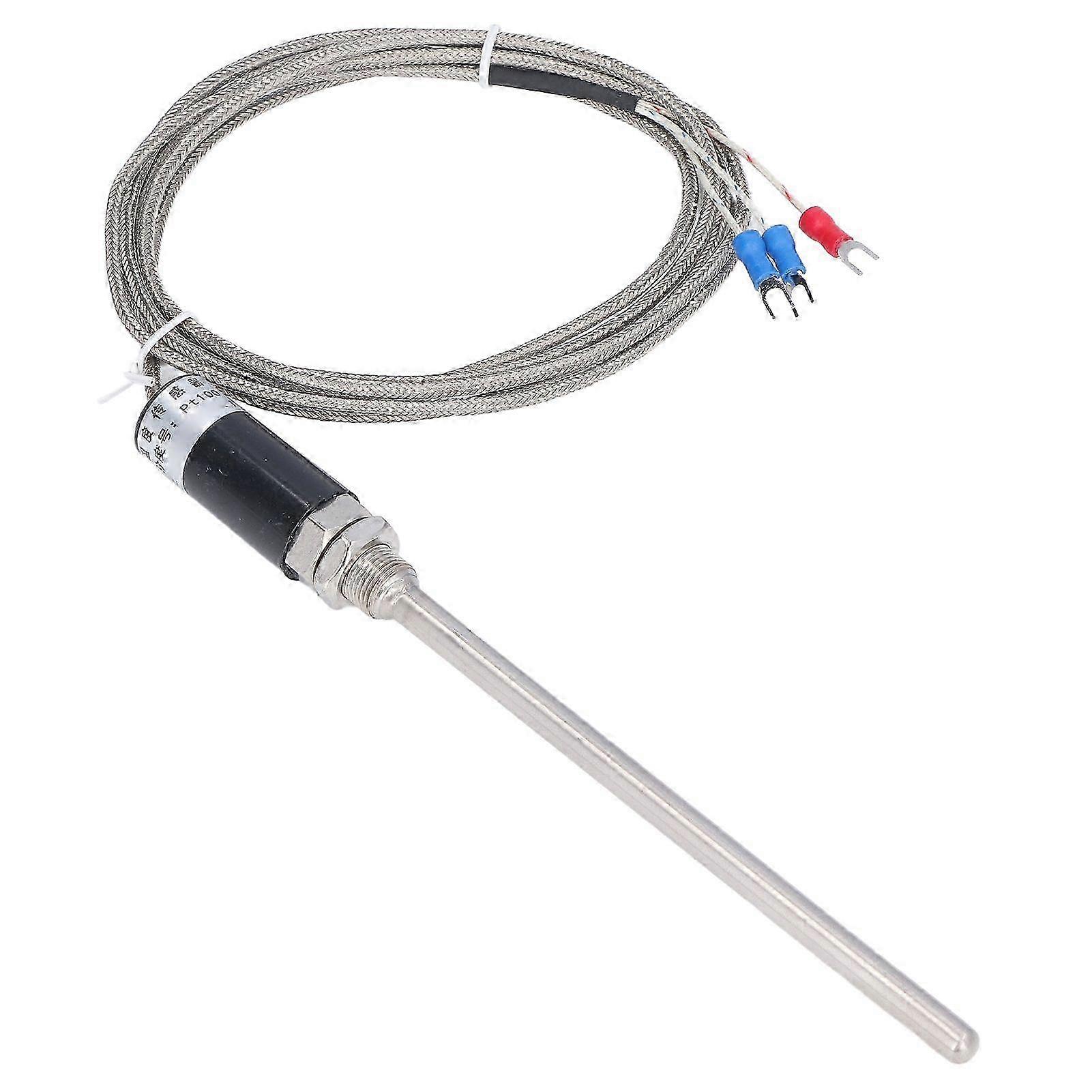Temperature Sensor Waterproof Pt100 Thermistor Temp Probe for Measurement WZPT10