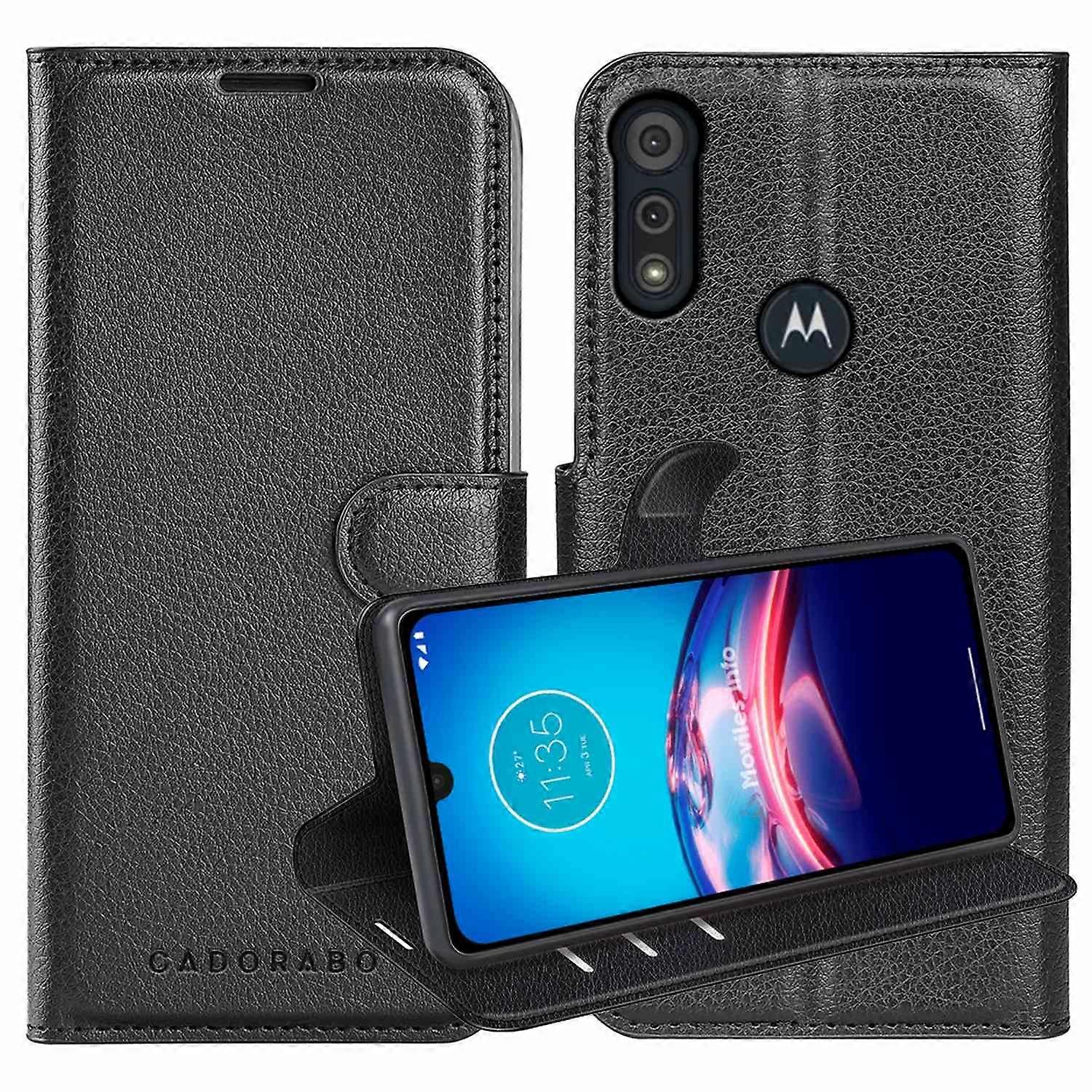 Θήκη Motorola MOTO E6s 2020 - Προστατευτική θήκη με υποδοχές κάρτας και λειτουργία βάσης