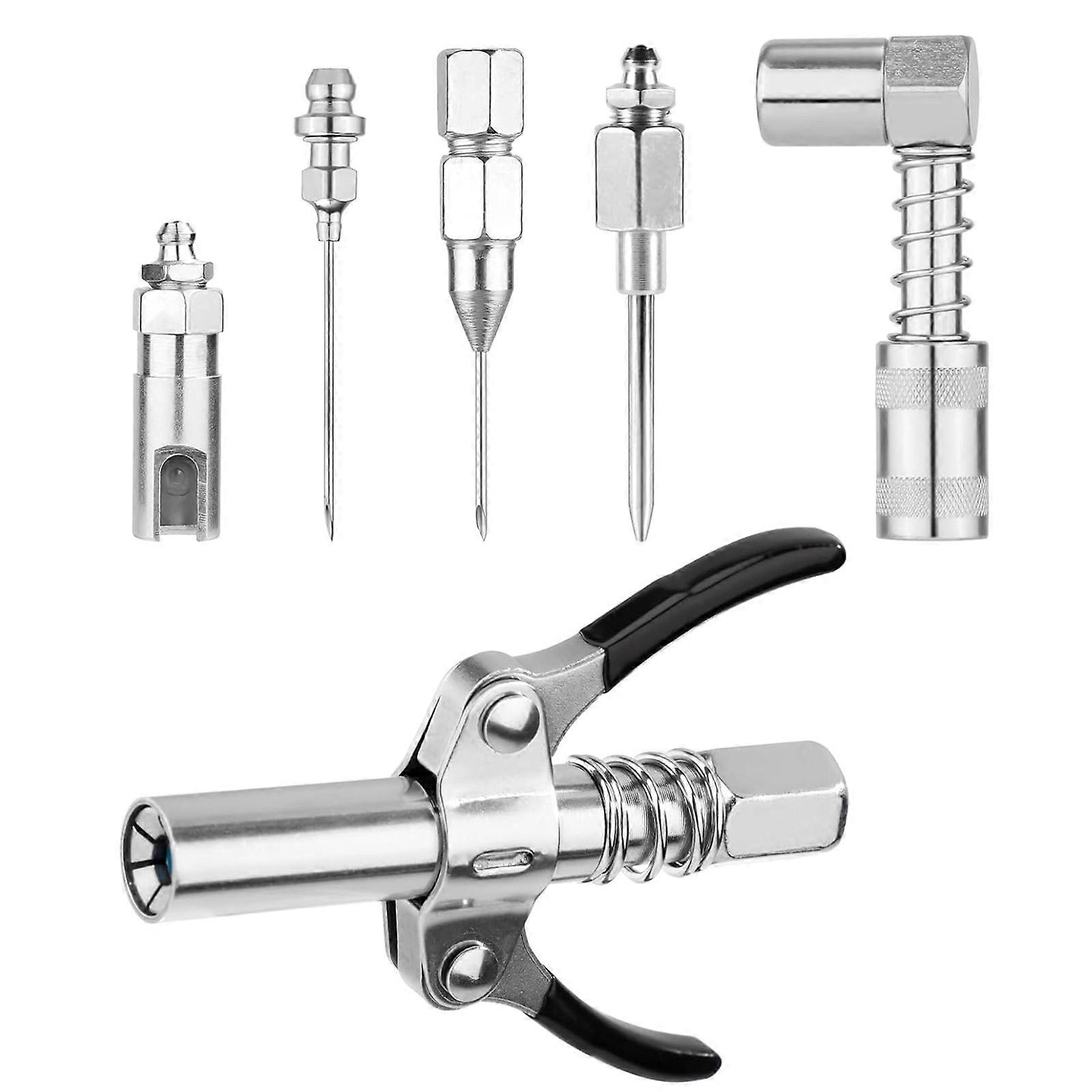 Professional Grease Lubrication Application with 90 Degree Needle Nozzle Suitable for Machinery Maintenance Workshop Use Multicolor