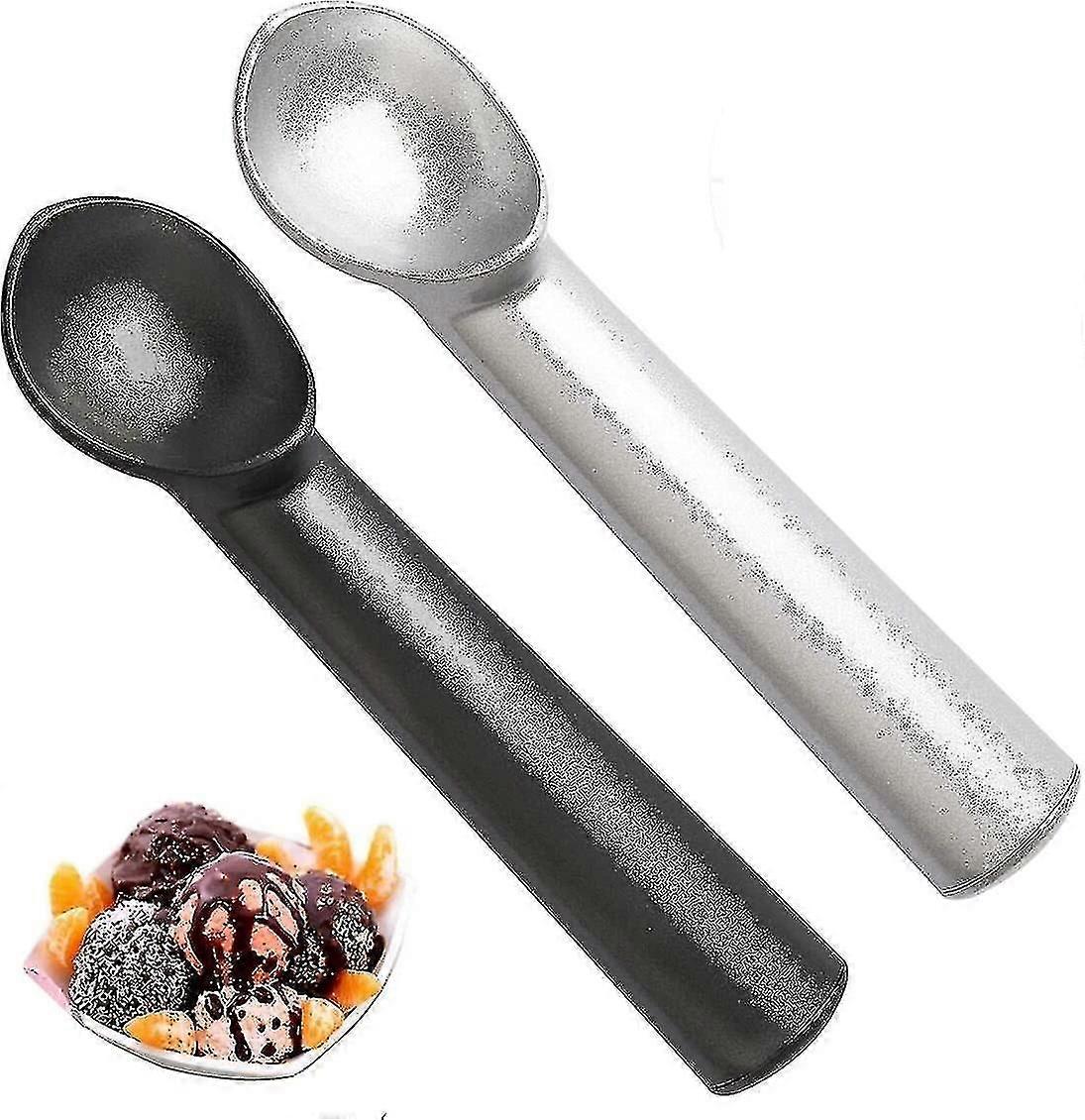 2 kopčeky na zmrzlinu, 18 cm/7,1" nepriľnavé kopčeky na zmrzlinu s nemrznúcou zmesou, darček