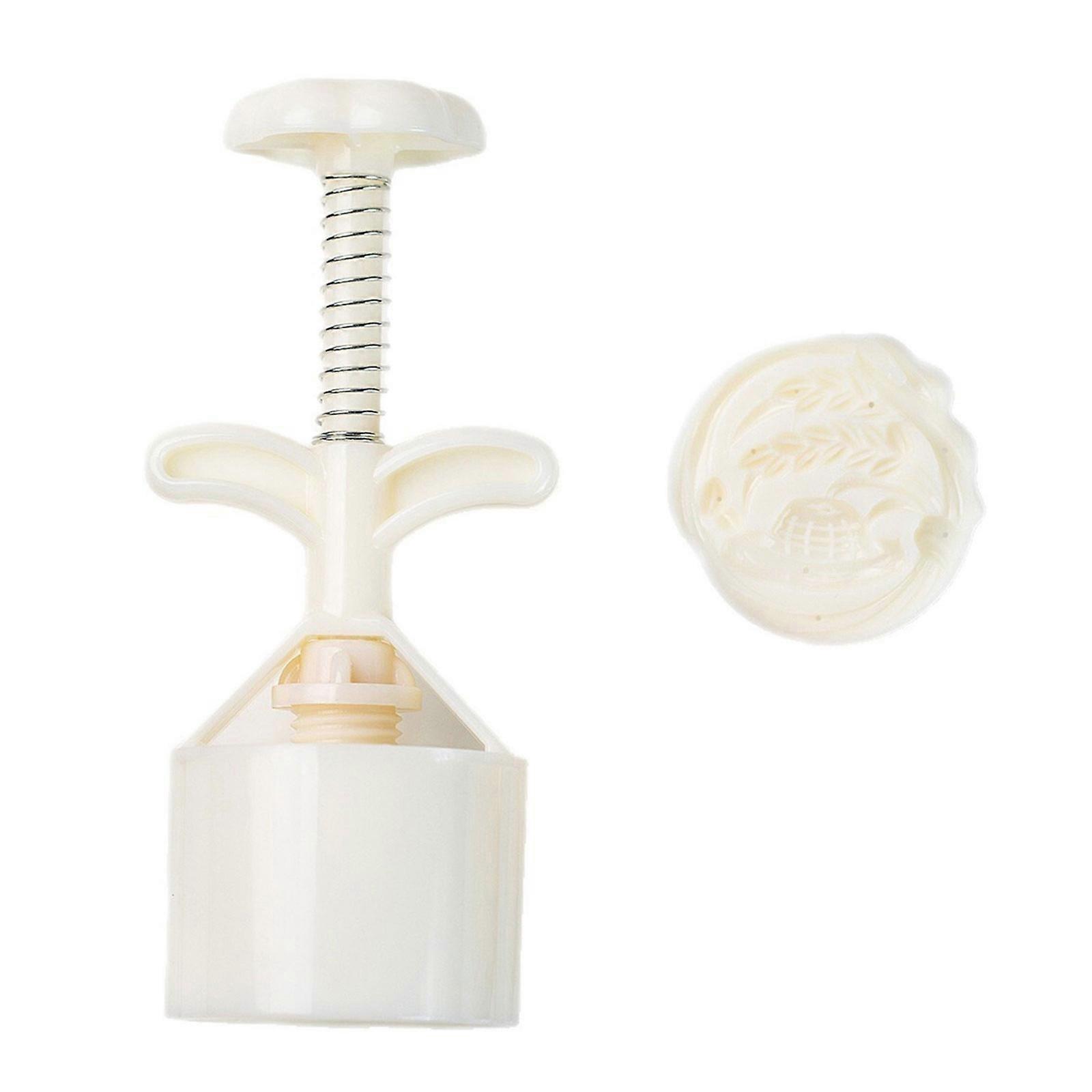 Functional Mooncakes Press Molds Unique Mooncakes Crafting Molds Creative Stamps Set for Making Beautiful Treat Multicolor