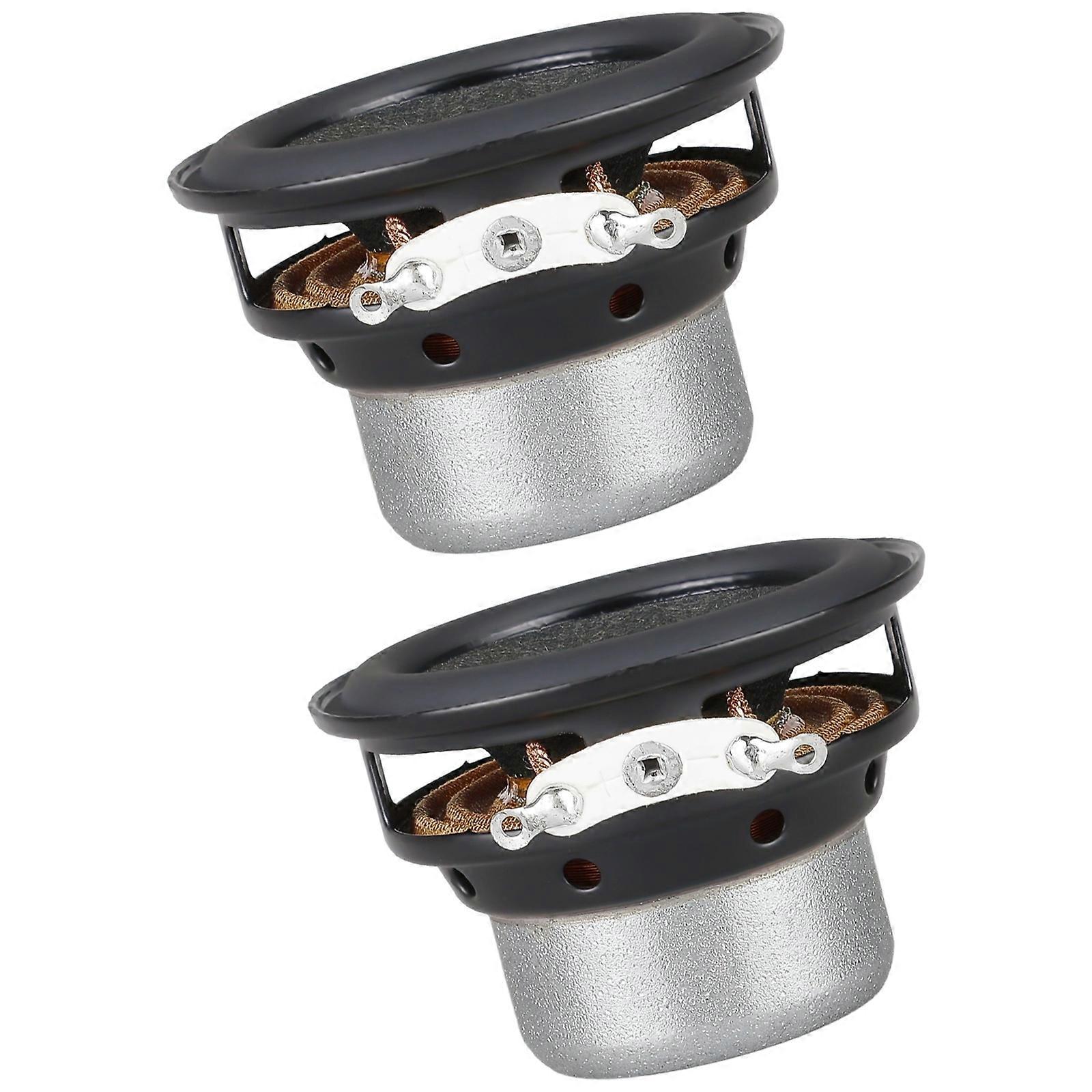 Enhances Bass 1.75Inch Full Ranges Speaker 4Ohm 10W Power Double Magnetic Structure 19Core Technology Compactly Audios Multicolor