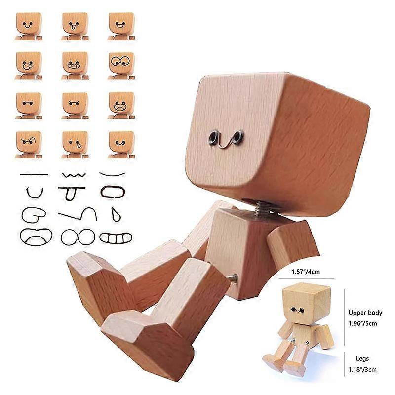 Fun Wobbly Desktop Car Dashboard Doll with Moving Legs Decorative Accessory