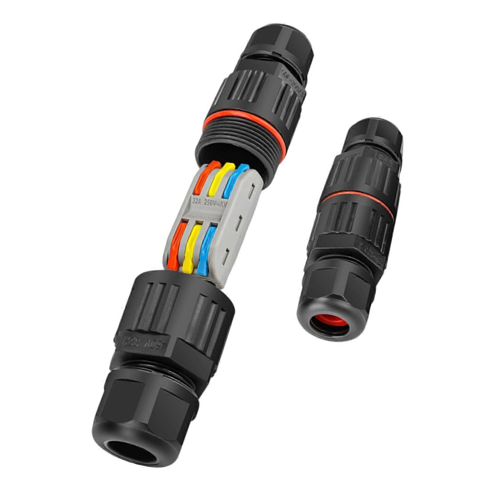 Outdoor Cable Junctions Terminals with IP68 Waterproof Rating Temperature Resistance for Reliable Undergrounds Wiring Use Multicolor