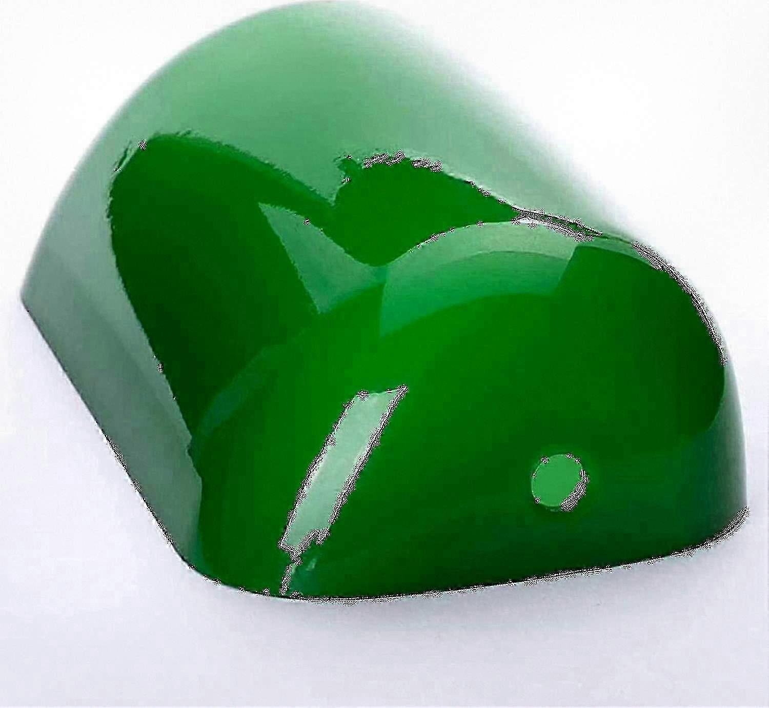 Multicolor Glass Lamp Shade Replacement for Desk or Table Lamp in Green