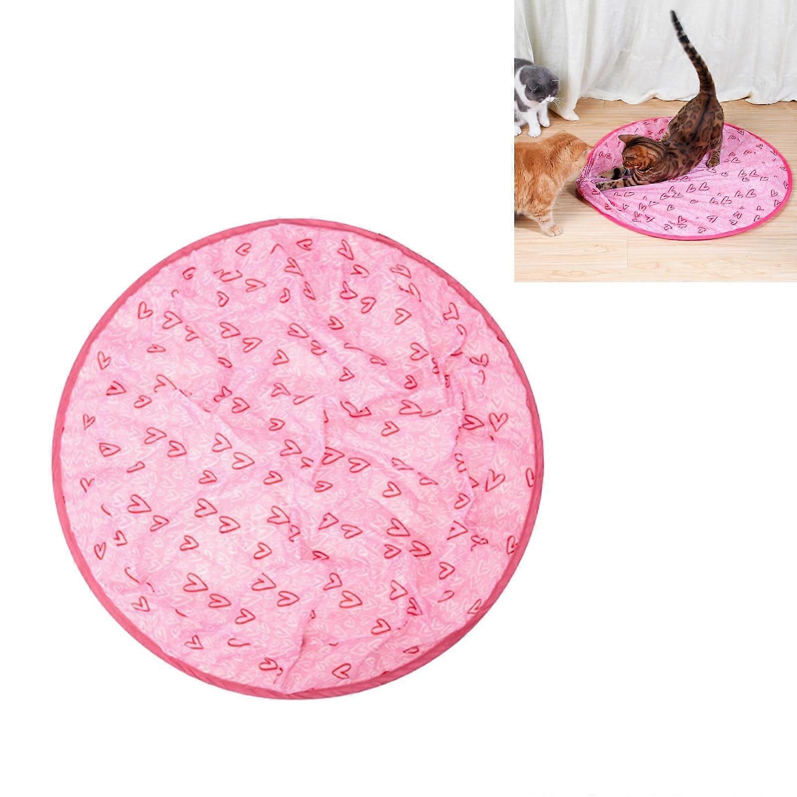 HKUKY Cat Toy, Guitar Cat Toy,Cat Tunnel Toy Simulated Interactive Hunting Cat Toy, Cat Tunnel, Moving Cat Toys For Indoor Cats