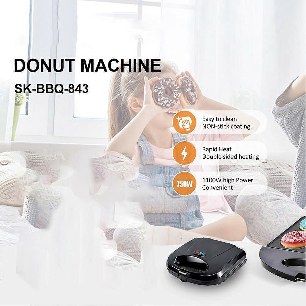 Mini Breakfast Maker Sandwich Breakfast Maker Bread Maker Steak Maker Dessert Toaster Great for Breakfast EU Plug